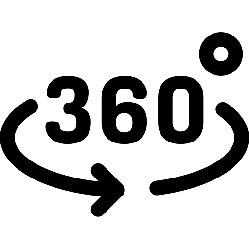 360° panoramic view