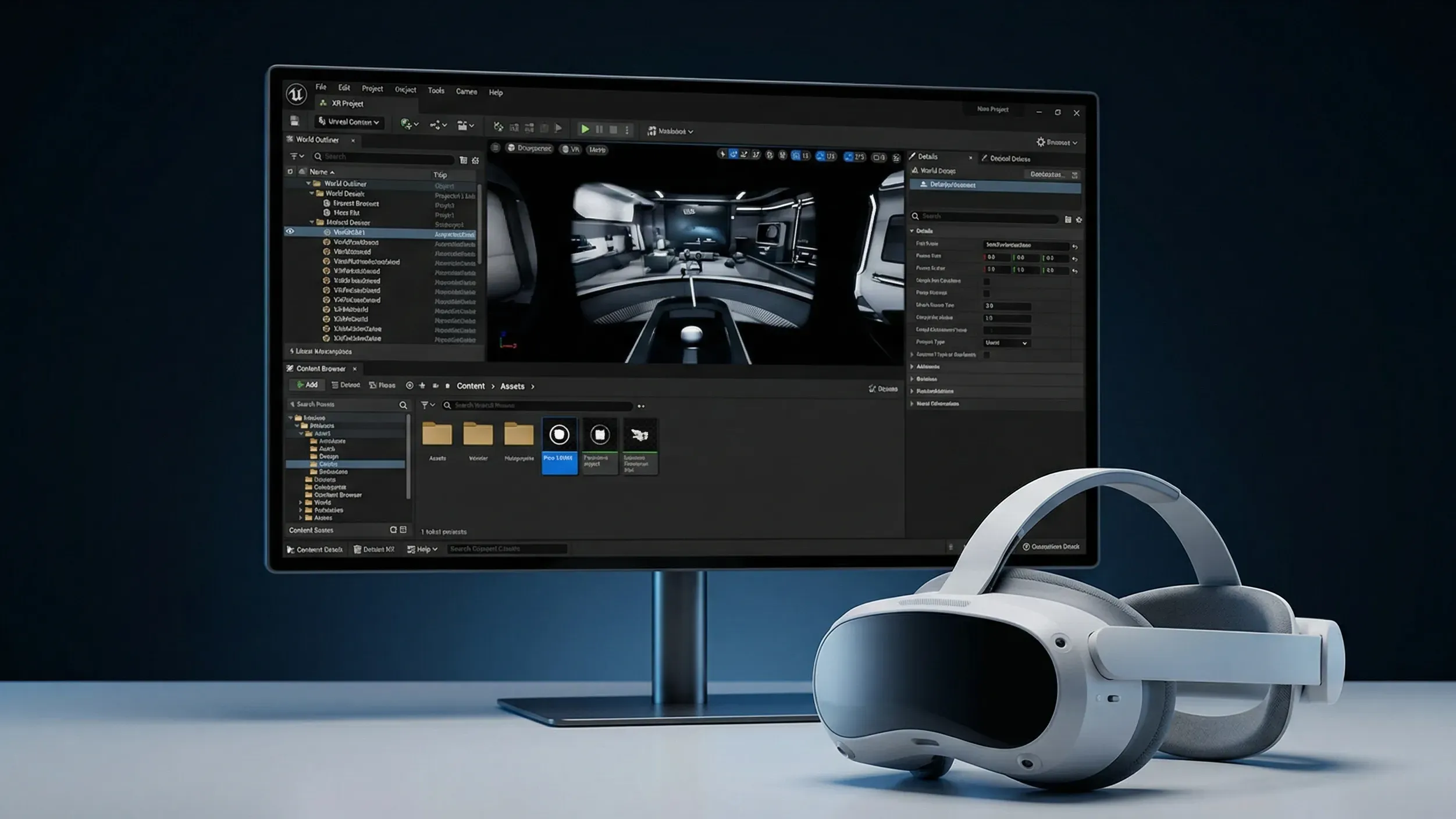Разработка VR-комплексов