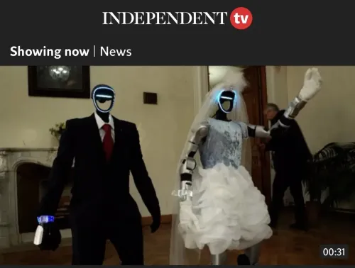 Independent Humanoid robots ‘get married’ in Russian ‘wedding’ ceremony.webp